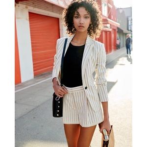 NWT Rag & bone Millie suit striped shorts